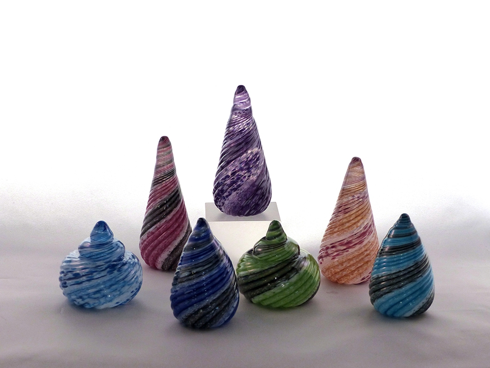 Groove Shell Paperweights
